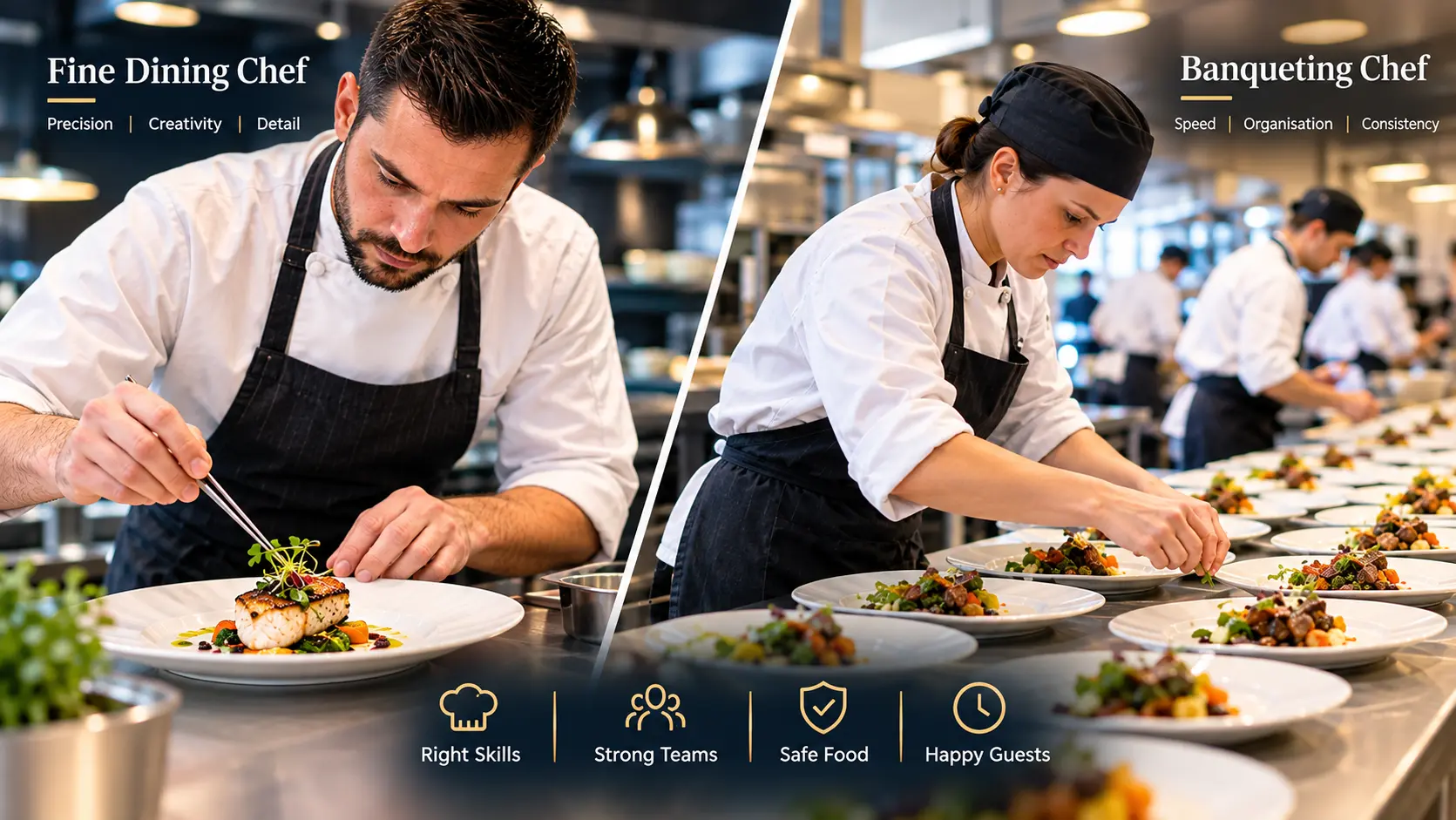Fine Dining Chef Vs Banqueting Chef Ireland